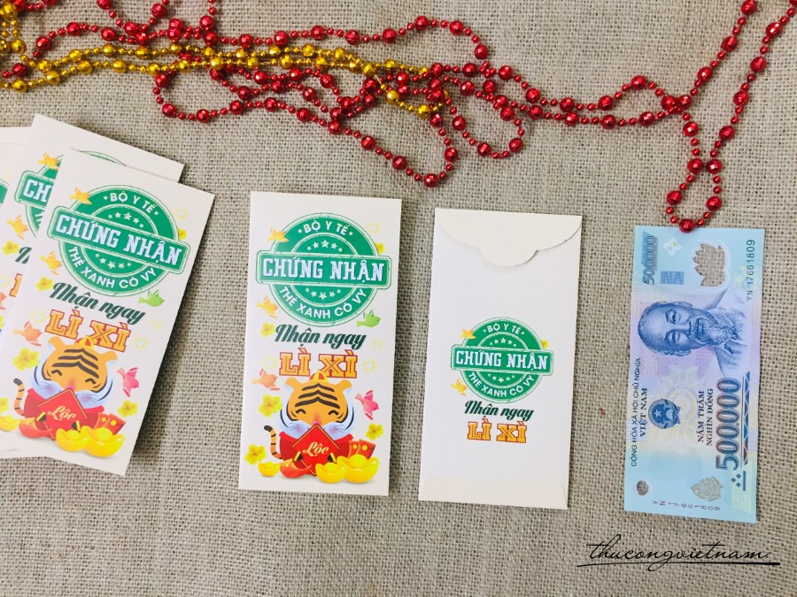 Bao lì xì Tết mẫu 22