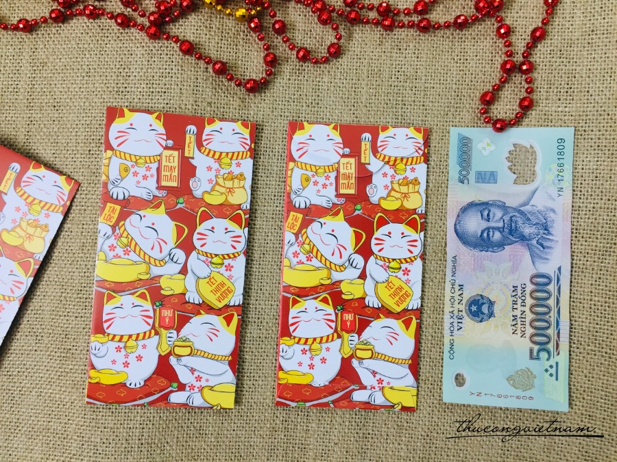 Bao lì xì Tết mẫu 25