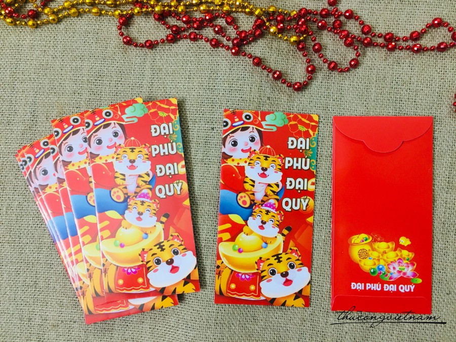 Bao lì xì Tết mẫu 30