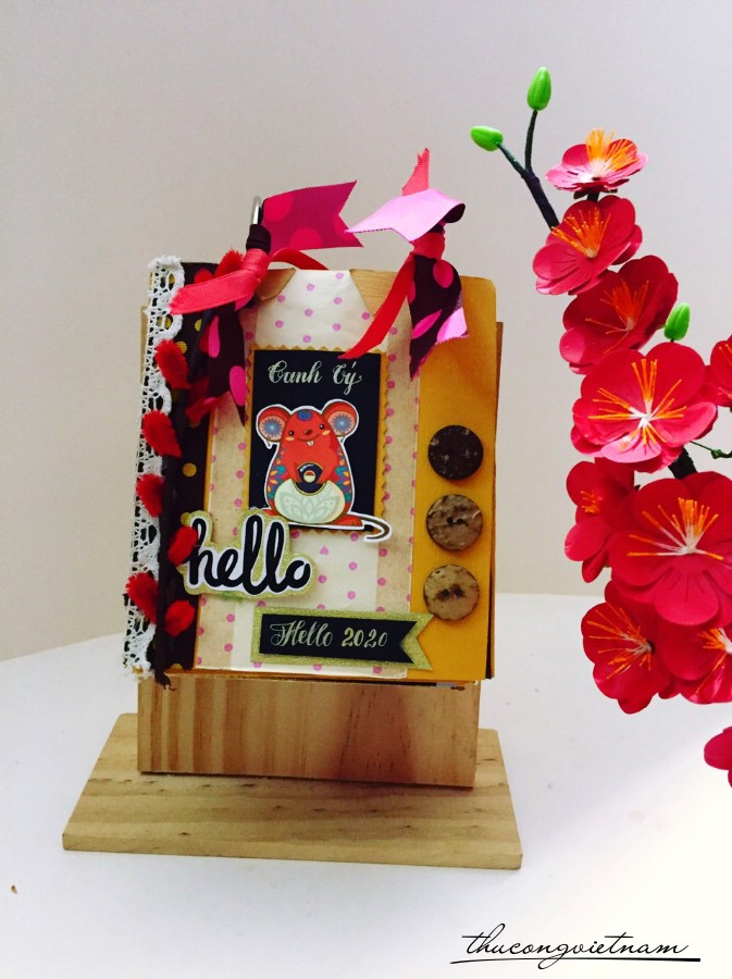 Bộ lịch handmade 2020 mẫu 2