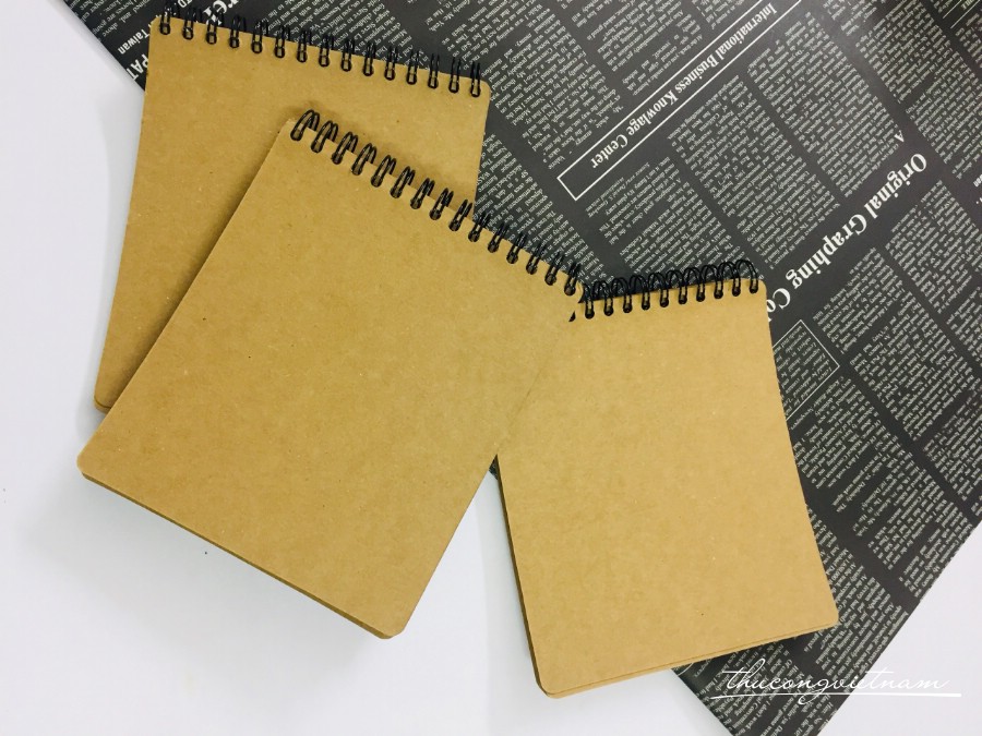 Sổ kraft nâu 13*15cm
