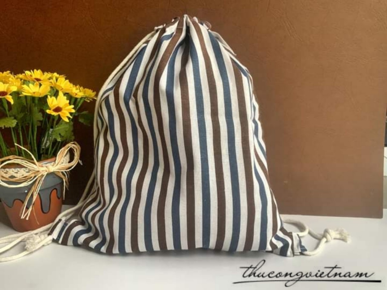 Balo Túi Rút Vải Bố Mẫu 18