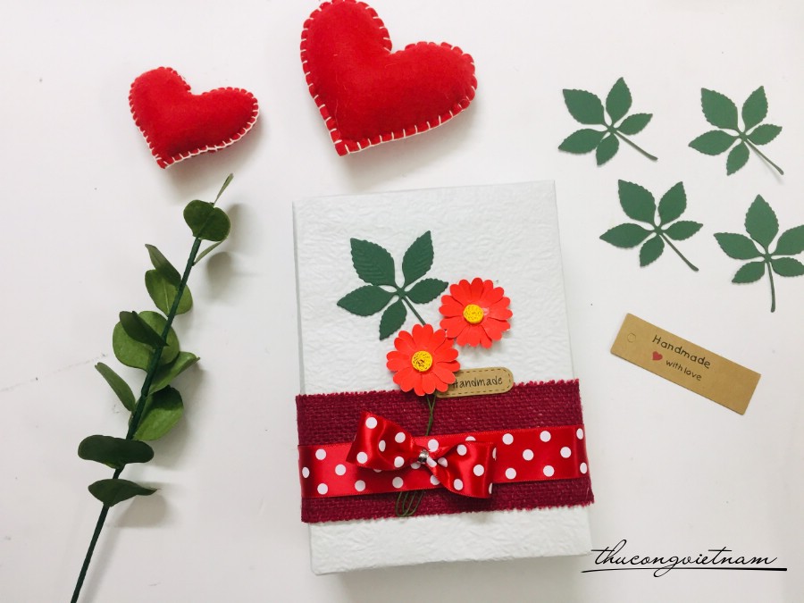 Hộp quà gói sẵn giấy sần (18*13*5cm) - Mẫu 5