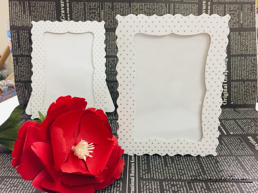 Khung ảnh giấy để bàn 14*19cm-mẫu 3