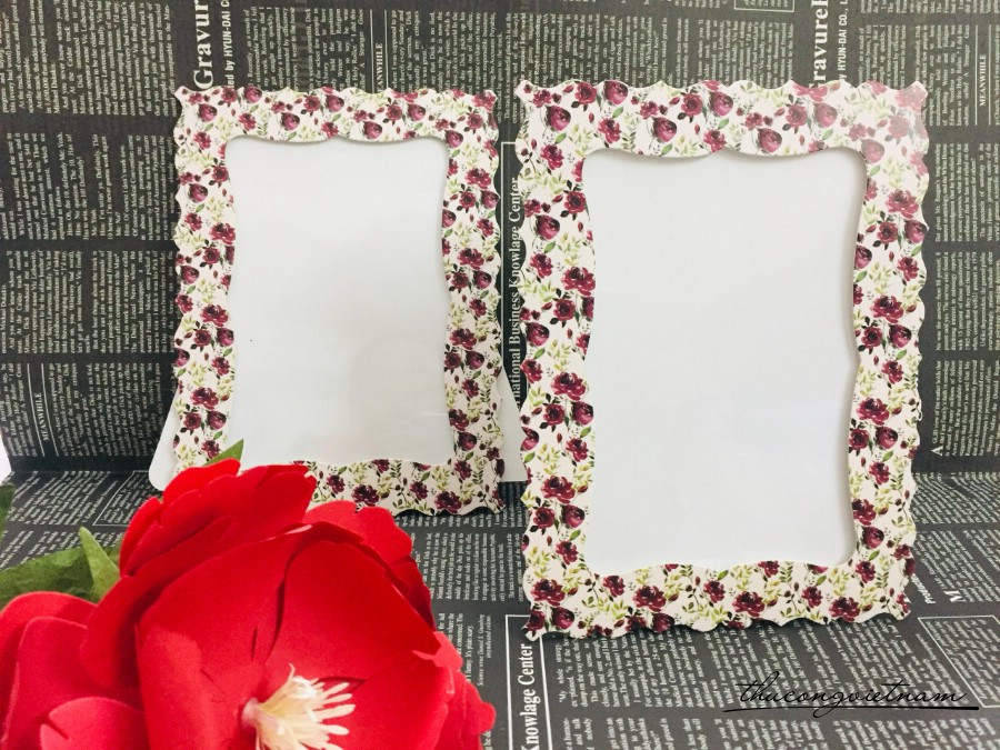 Khung ảnh giấy để bàn 14*19cm-mẫu 4