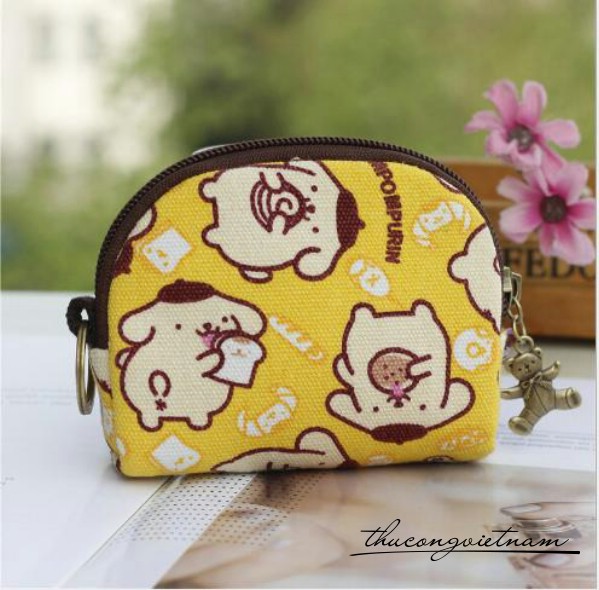 Ví handmade vải vintage 11*9*2.5cm- mẫu 4