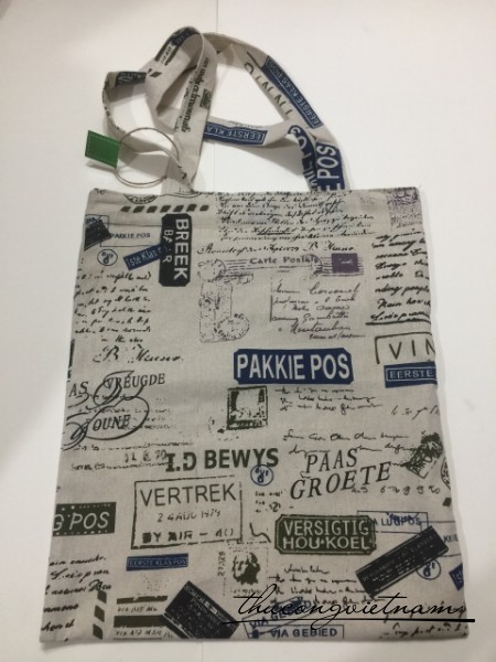 Túi tote vintage 35*40cm- mẫu 17
