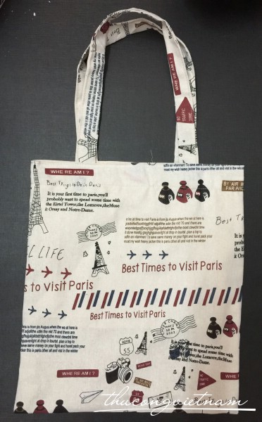 Túi tote vintage 35*40cm- mẫu 43