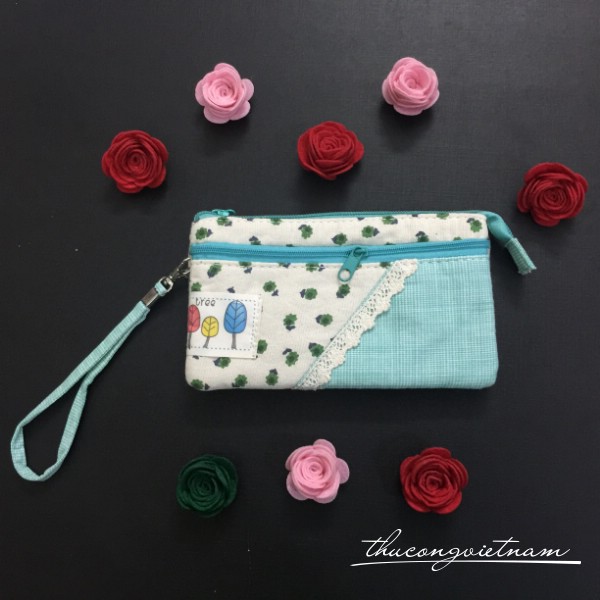Ví cầm tay 10*18cm mẫu 10