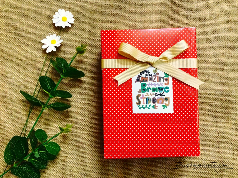 Hộp quà gói sẵn phong cách Vintage kiểu đơn giản- M7