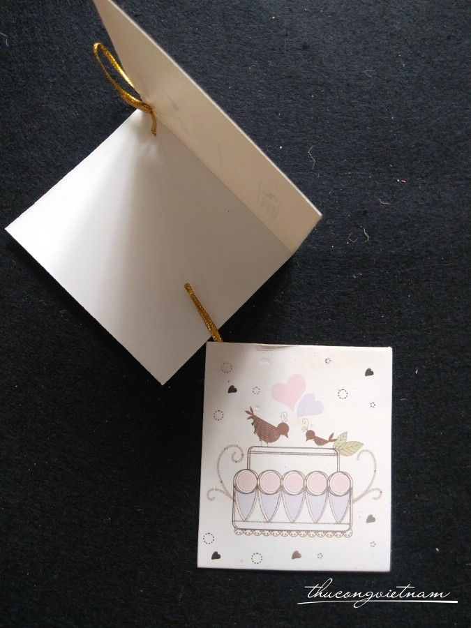 Thiệp in họa tiết 6*8cm-M9