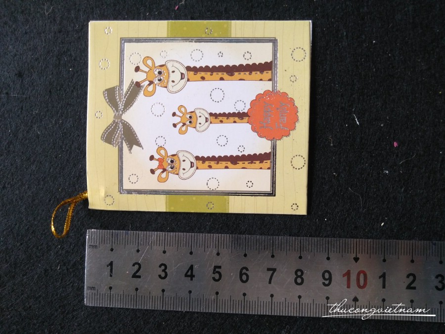 Thiệp in họa tiết 6*8cm-M10