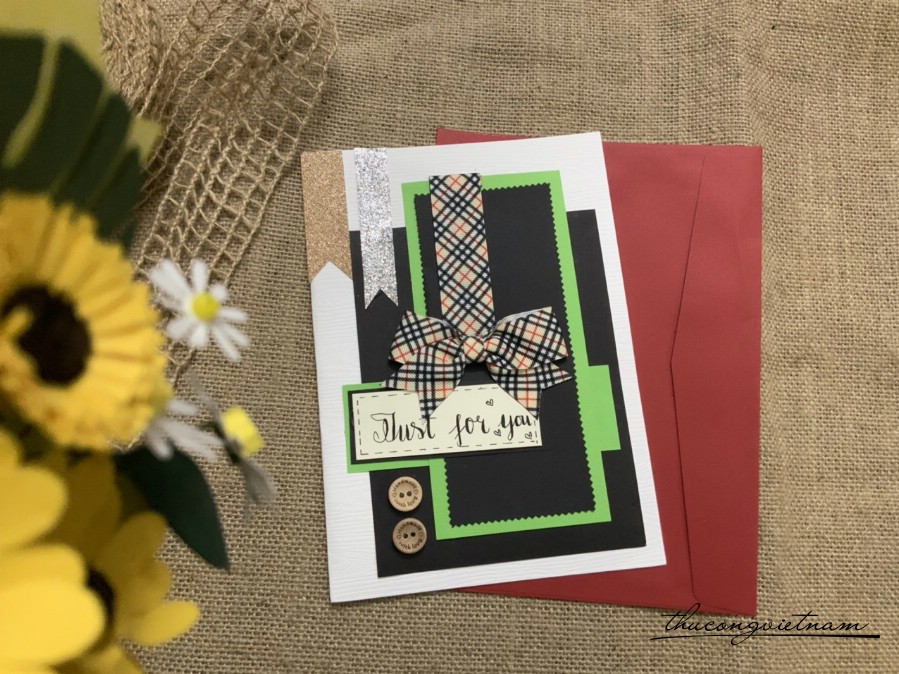Thiệp Just For You 15*20cm
