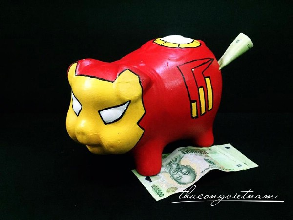 Heo đất Iron man