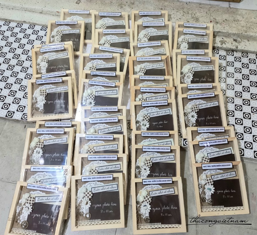 Làm 40 quà tặng chia tay cuối cấp cùng Vinacraft