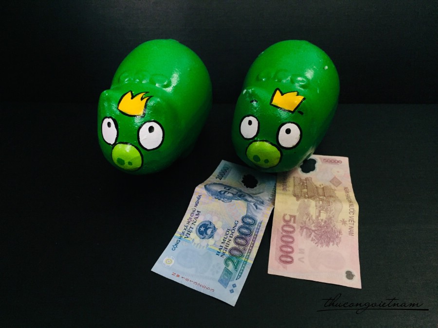Heo đất Heo tai xanh 17.5*12*12.5cm