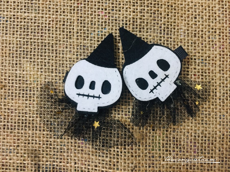 Kẹp tóc Halloween-mẫu 4