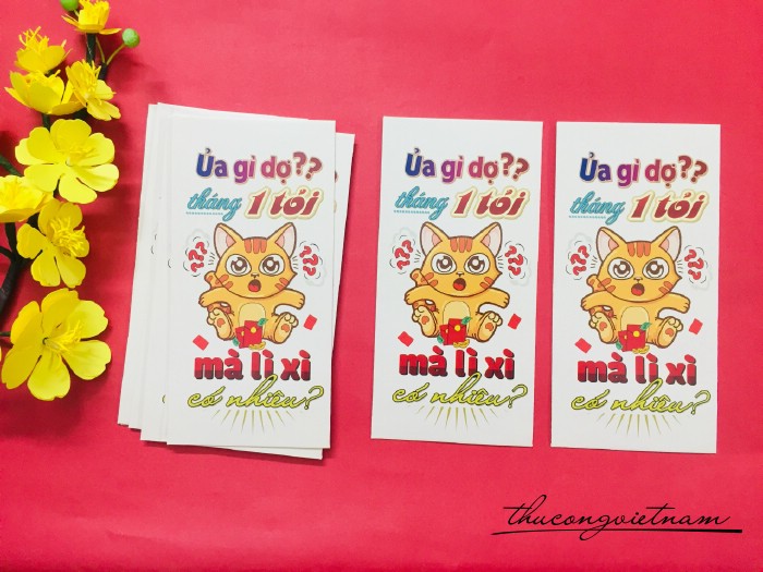 Bao lì xì Tết mẫu 41