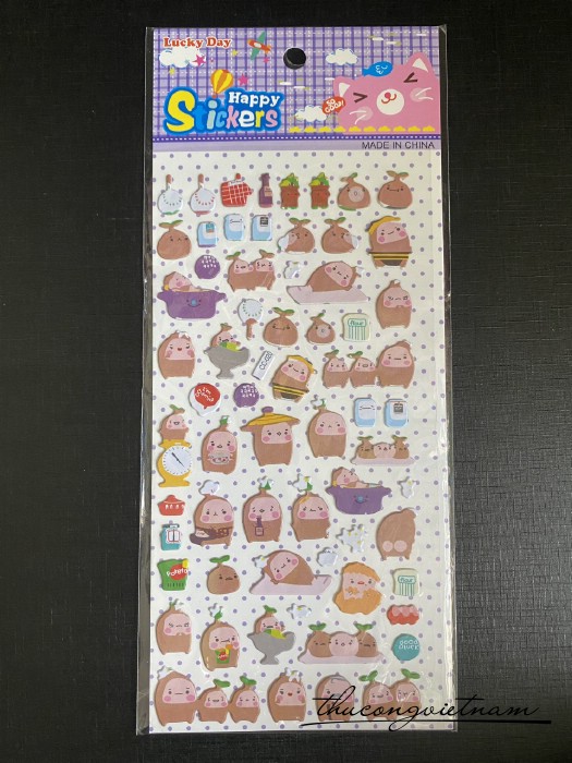 Sticker nổi CC-020