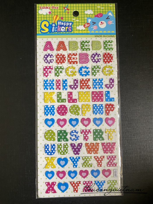 Sticker nổi CC-037