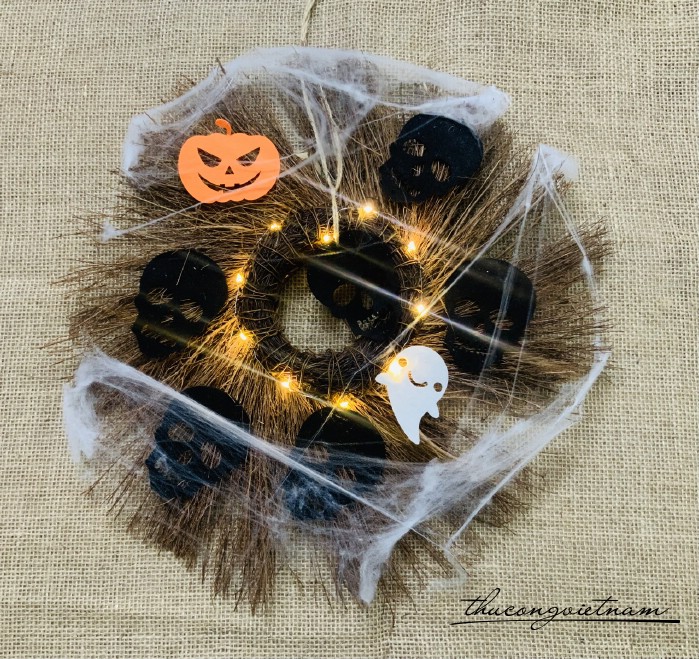 Vòng treo Halloween- Mẫu Đầu Lâu