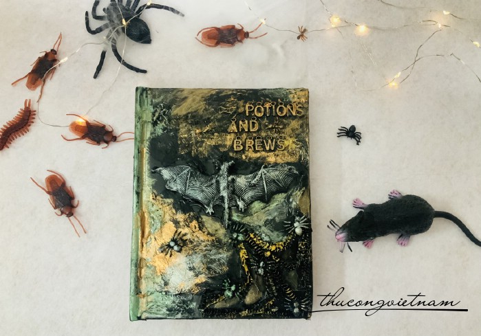 Sổ tay trang trí Halloween 13*18cm- Mẫu 2