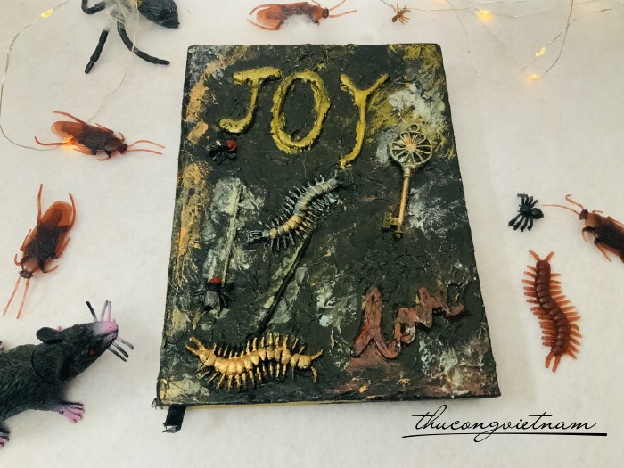Sổ tay trang trí Halloween 13*18cm- Mẫu 3