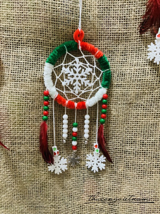 Dreamcatcher trang trí GS- Mẫu 2 (10cm)