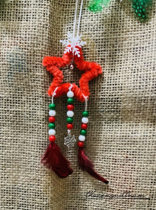 Dreamcatcher trang trí GS- Mẫu 5 (5-6cm)