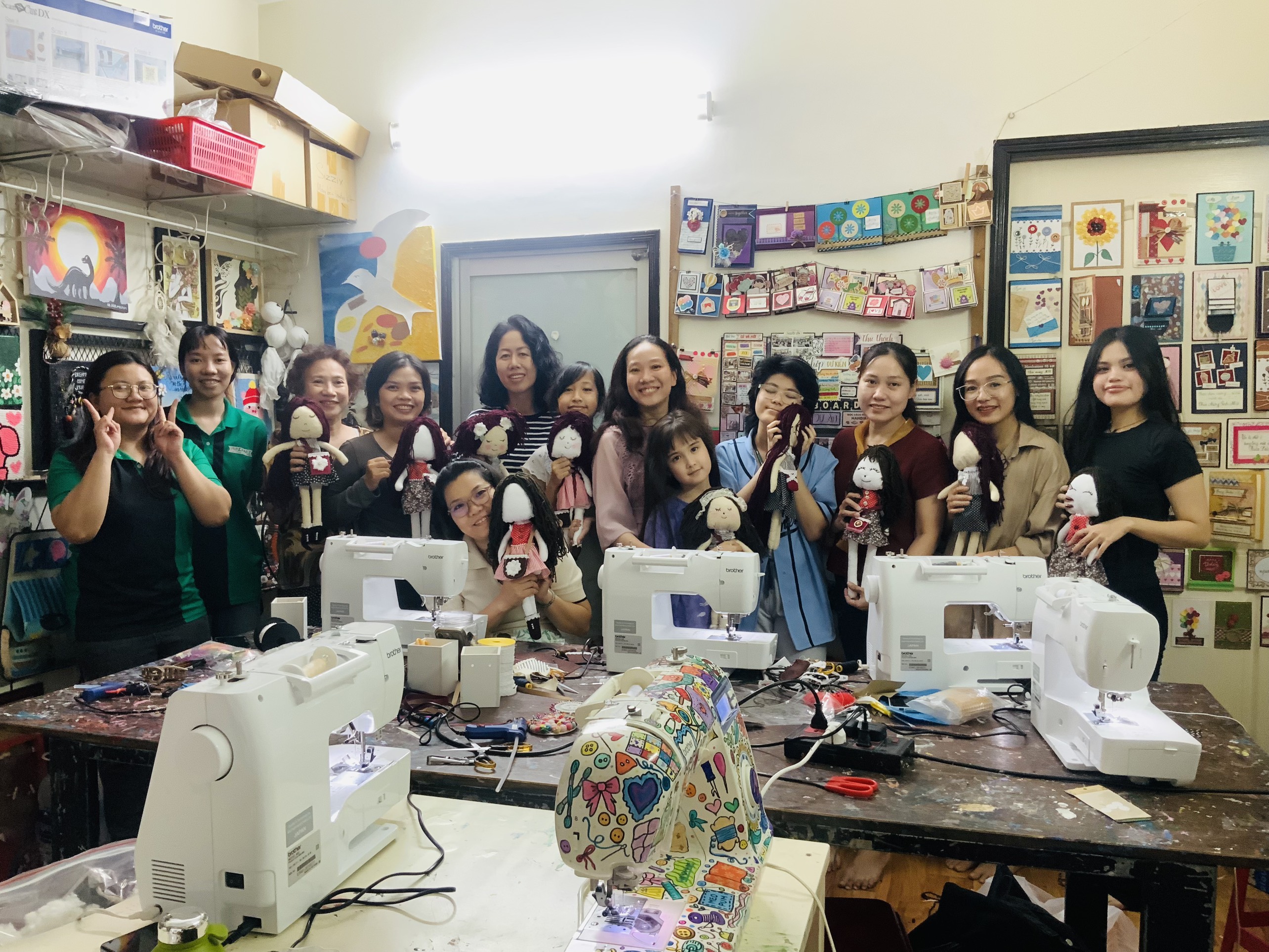 Một Ngày Với Muôn Ngàn Yêu Thương Từ Workshop May Vá 
