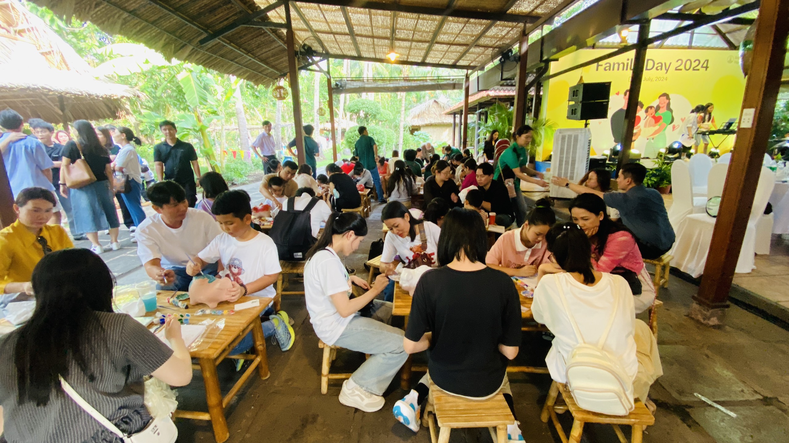 Làm workshop cho ngày Family Day 2024 công ty Boehringer Ingelheim