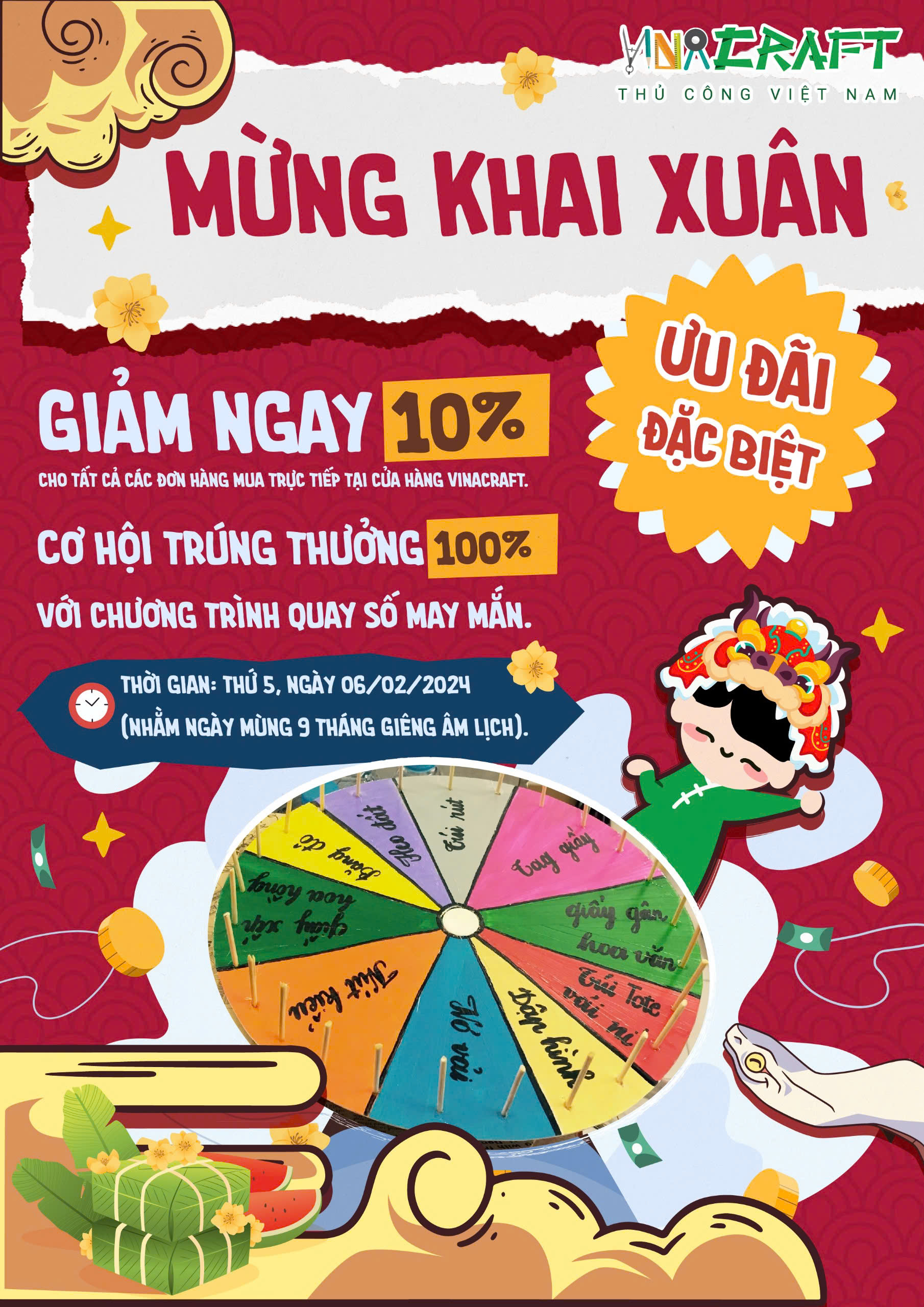 Vinacraft Mừng Khai Xuân