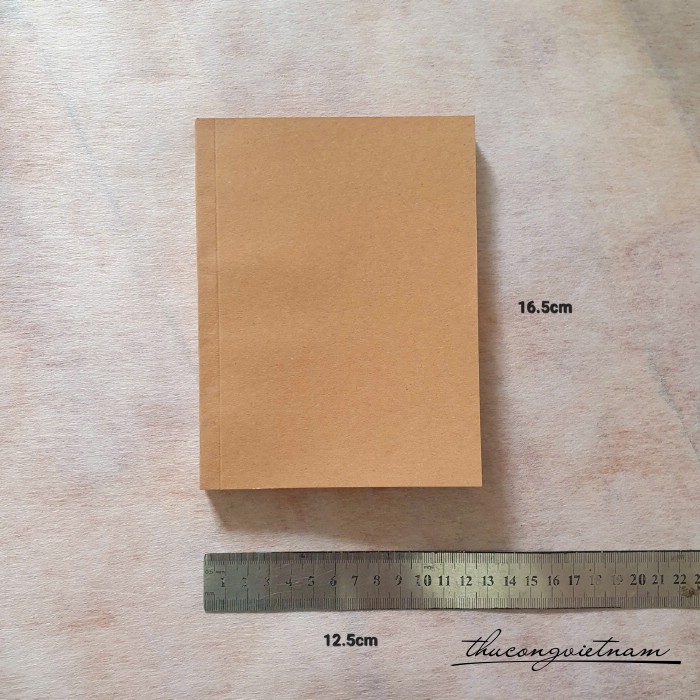 Sổ kraft bìa mềm (12.5x16.5cm)