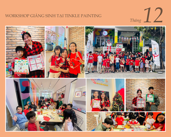 WORKSHOP GIÁNG SINH TẠI TINKLE PAINTING