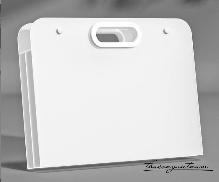 Bìa Nhựa A2 (4K) Lưu Trữ Giấy Tờ – Tranh Vẽ Có Tay Xách