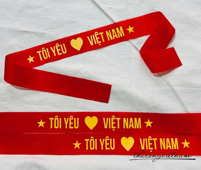 Băng rôn vải dù 